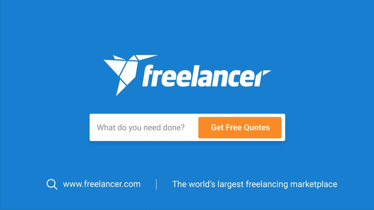 Giao diện trang web Freelancer.com