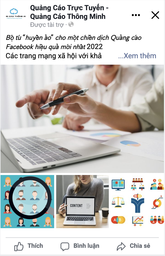 14 hình thức quảng cáo trên Facebook phổ biến nhất 2023 - Nên chọn loại nào  để đạt hiệu quả tối ưu? - Công ty Cổ Phần Thông Minh Việt Nam