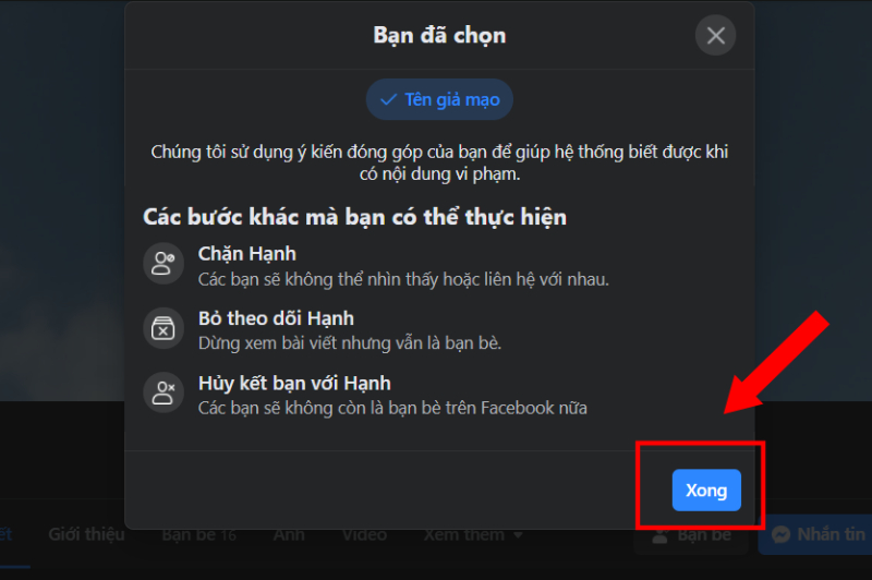 Cách sử dụng tính năng báo cáo trên Facebook