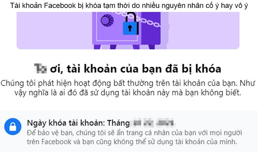 Cách mở Facebook bị khóa tạm thời cực đơn giản và hiệu quả 2024