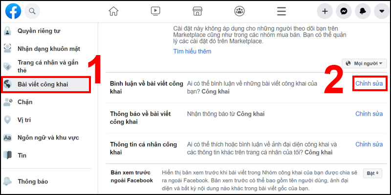 Chế độ public là gì? Cách thiết lập quyền riêng tư trên Facebook -  Thegioididong.com