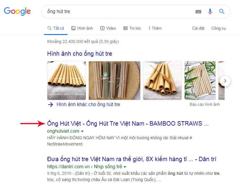 quảng cáo sản phẩm trên google