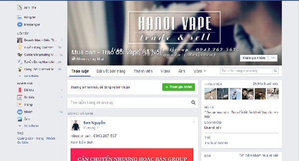 Quảng Cáo Bán Hàng Trong Group Facebook