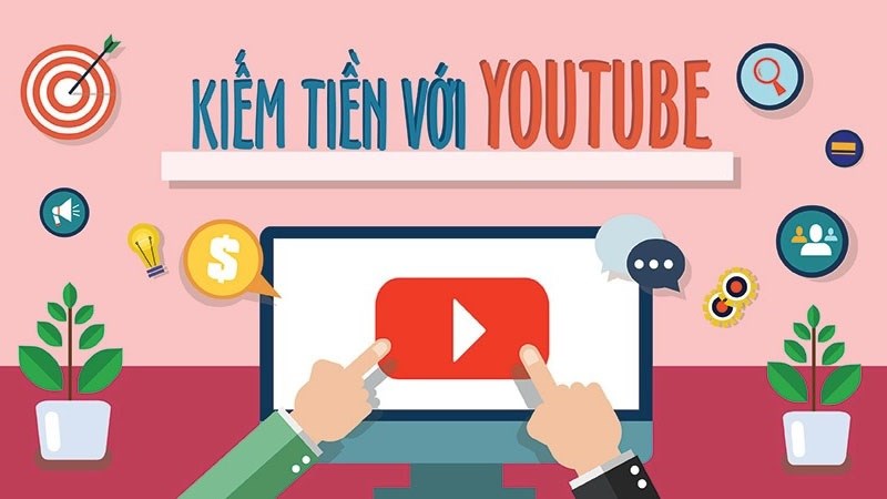 Xem Youtube kiếm tiền trực tuyến